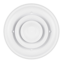 Shoemaker 90 Series Residential Round Step Down Ceiling Diffusers